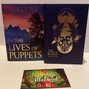 Fairyloot In the Lives of Puppets by TJ Klune Hardcover